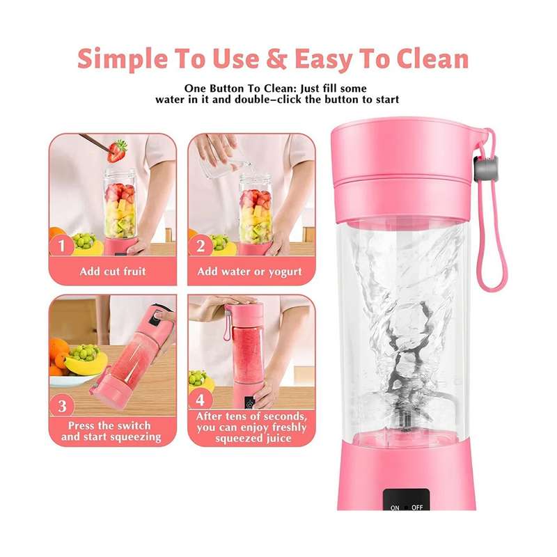 Rechargeable Mini Blender – Smoothies & Shakes on the Go