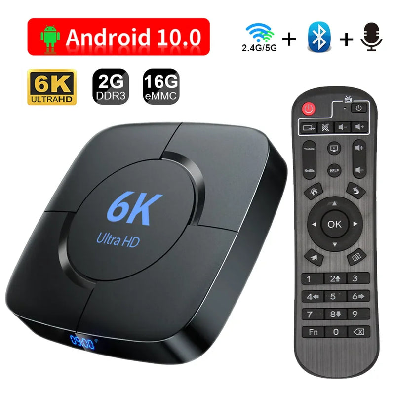 HONGTOP TV-Box – Android 10, 6K und 4K