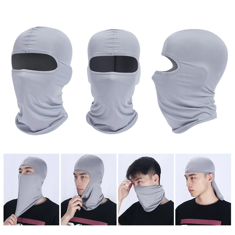 Máscara Balaclava de rosto inteiro - Ideal para caminhadas e ciclismo