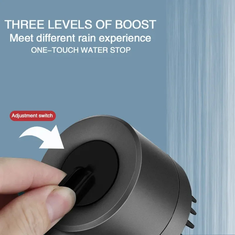 Xiaomi 3-Mode High Pressure Shower Head with Massage Brush