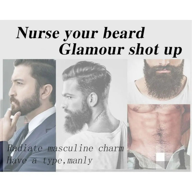 Beard Growth Oil - 100% Natural Essential Care