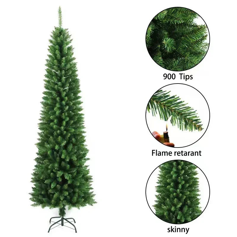 Slim PVC Christmas Tree