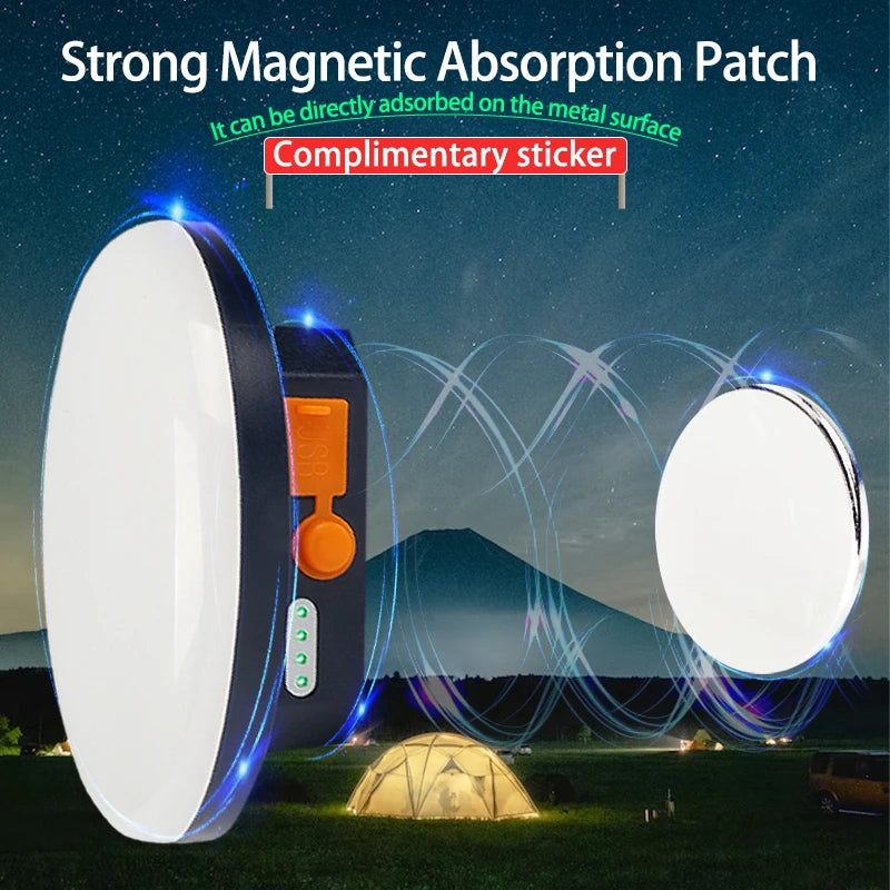 Rechargeable Tent Light for Camping – Portable Emergency Lamp