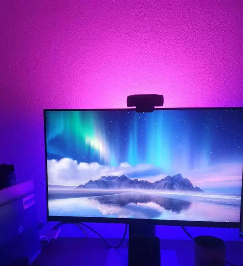 RGB USB Tube Light – Lâmpada noturna colorida para decoração de ambientes