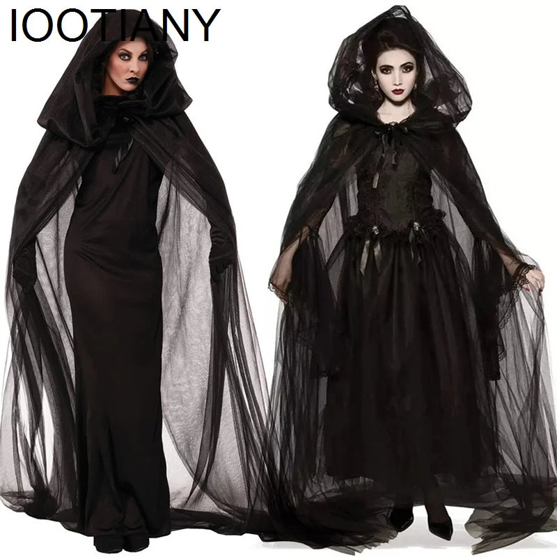 Witch Vampire Costume Cape