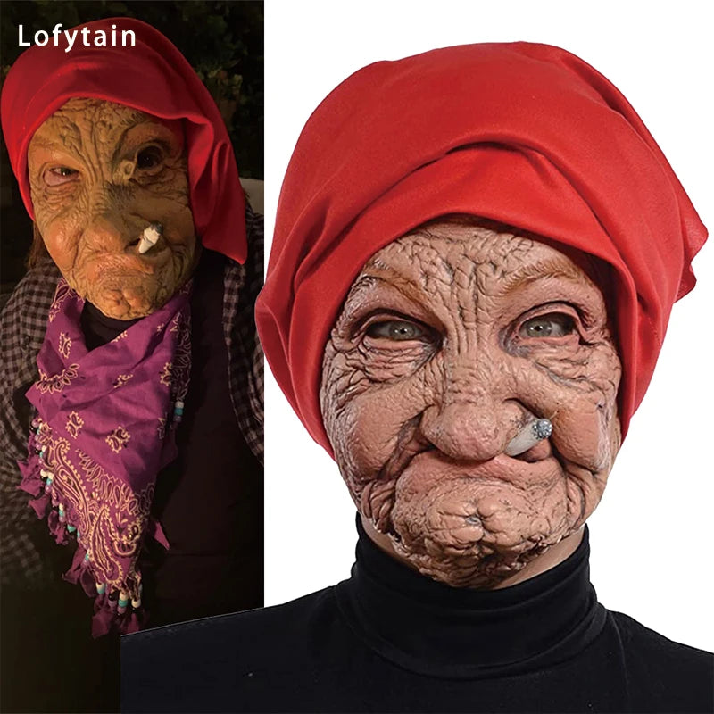 Grandmother Halloween Mask