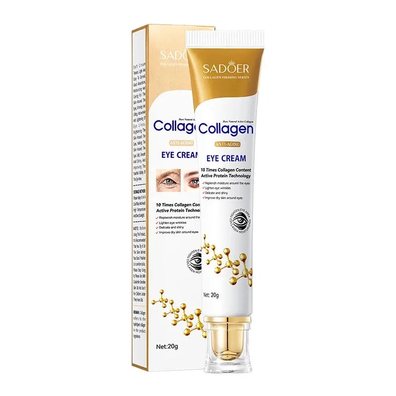 SADOER Collagen Eye Cream - Anti Dark Circles & Firming Eye Care