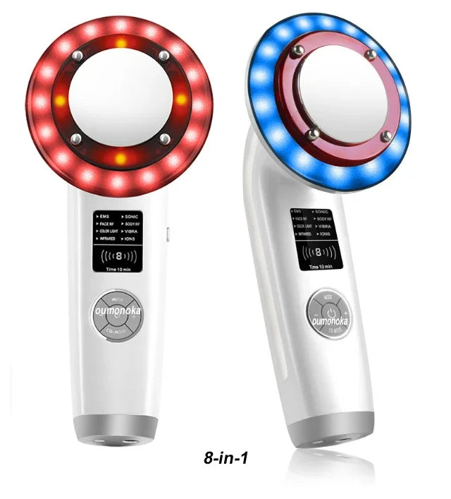 HIFU Face Lifting Machine – Facial Massager with Red Light Therapy