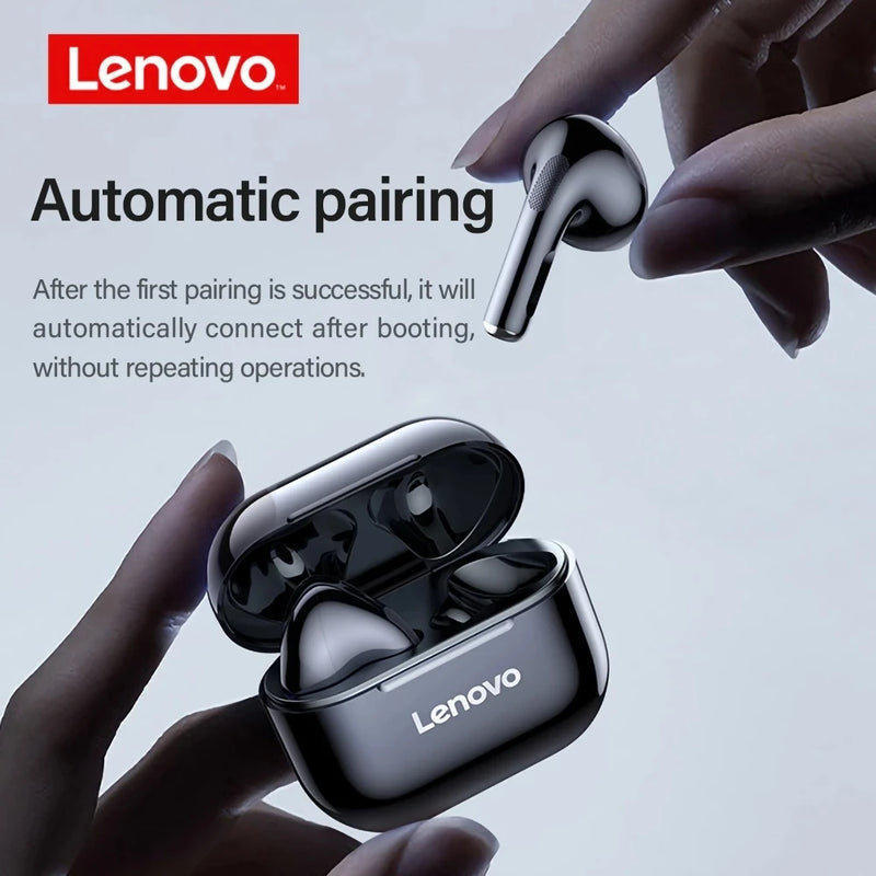 Lenovo LP40 Bluetooth Earbuds – HiFi Sound with Touch Control