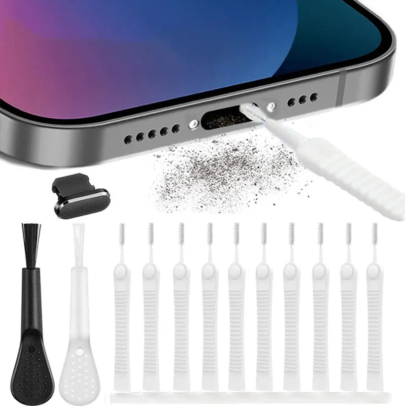 Kit de ferramentas de limpeza de telefone de 13 peças para iPhones