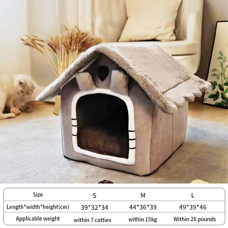 Washable Foldable Pet Bed