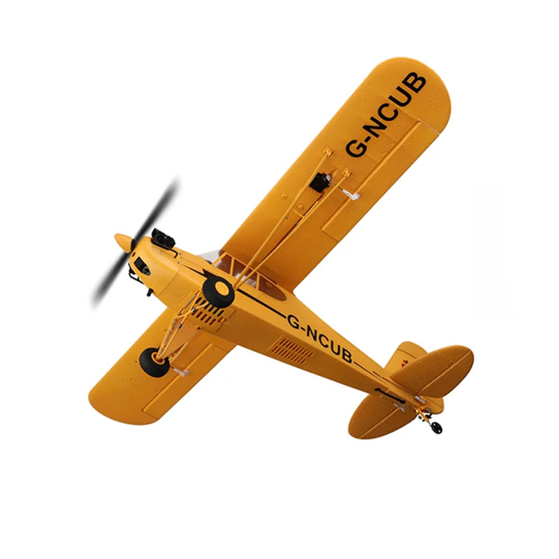 Wltoys A160 J3 RC Plane – Avião de controle remoto com motor sem escova 2.4G, pronto para voar