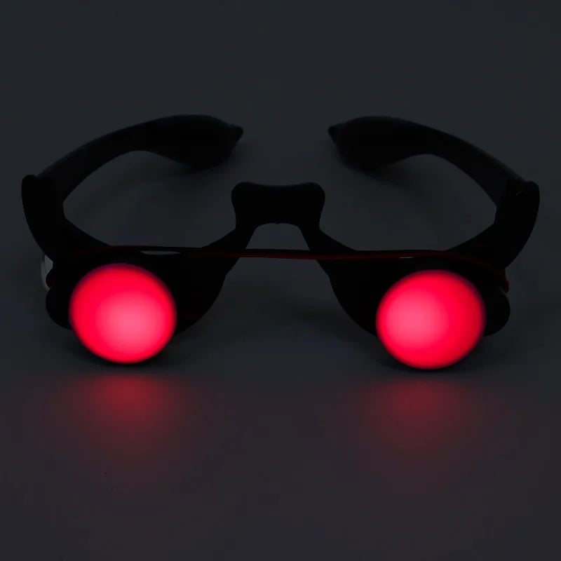 Red Eye Horror Glasses