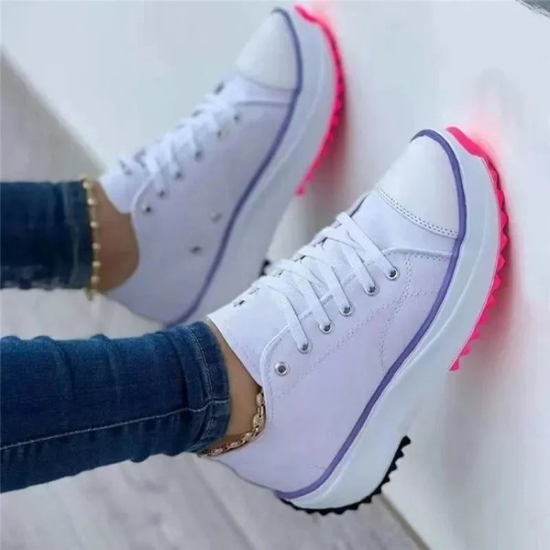 Lässige Sneaker in Übergröße für Damen – stylische Plateauschuhe