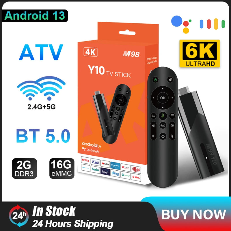 ATV Mini TV Stick - Android 13, 8K