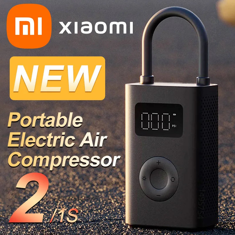 Xiaomi Mijia Air Pump 2 – Tragbarer elektrischer Inflator mit 150PSI Boost