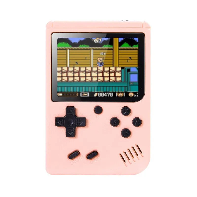 Mini-Retro-Handheld-Konsole mit 500 Spielen – 3,0-Zoll-LCD für Kinder