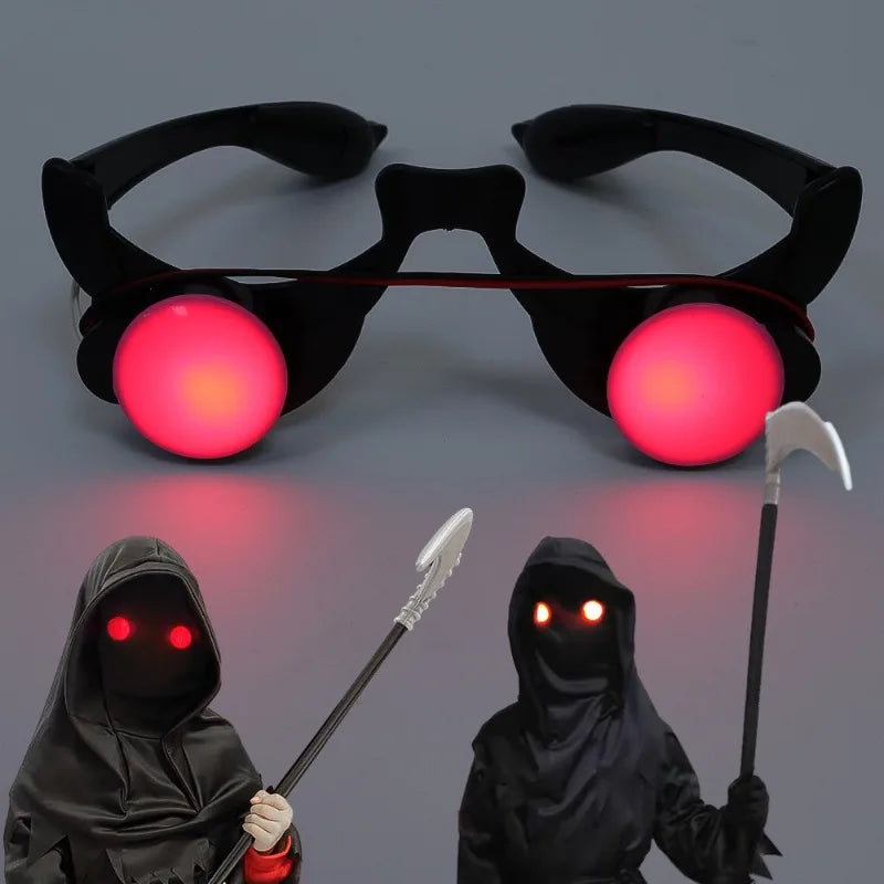 Red Eye Horror Glasses