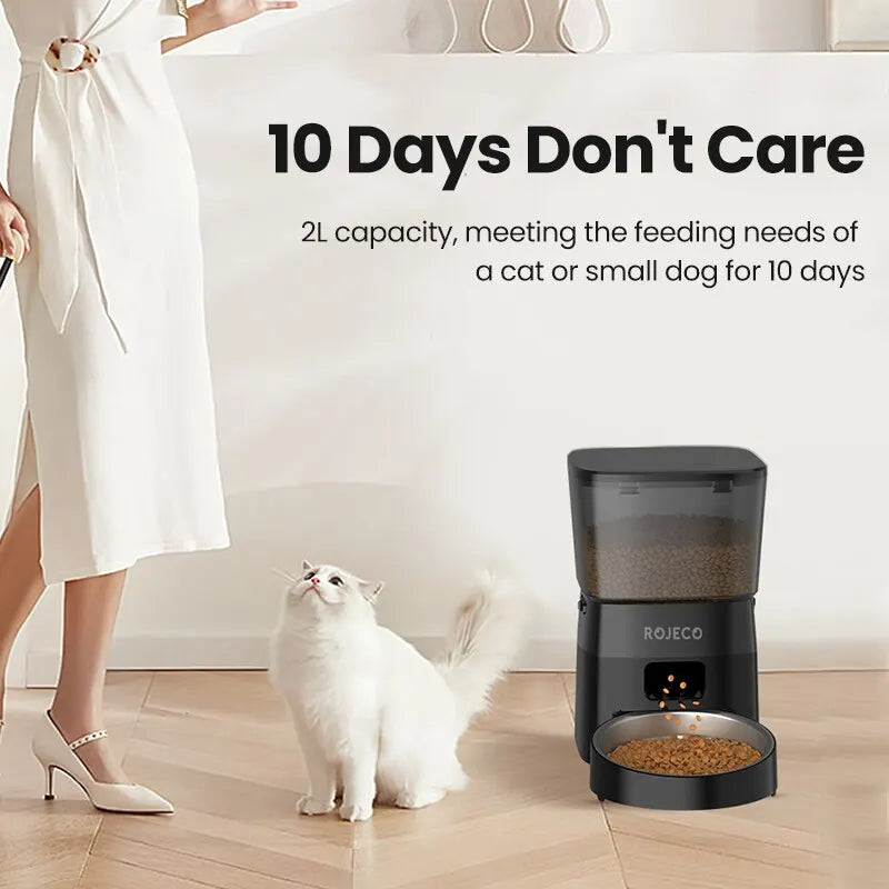 Automatic Pet Food Dispenser for Cats & Dogs