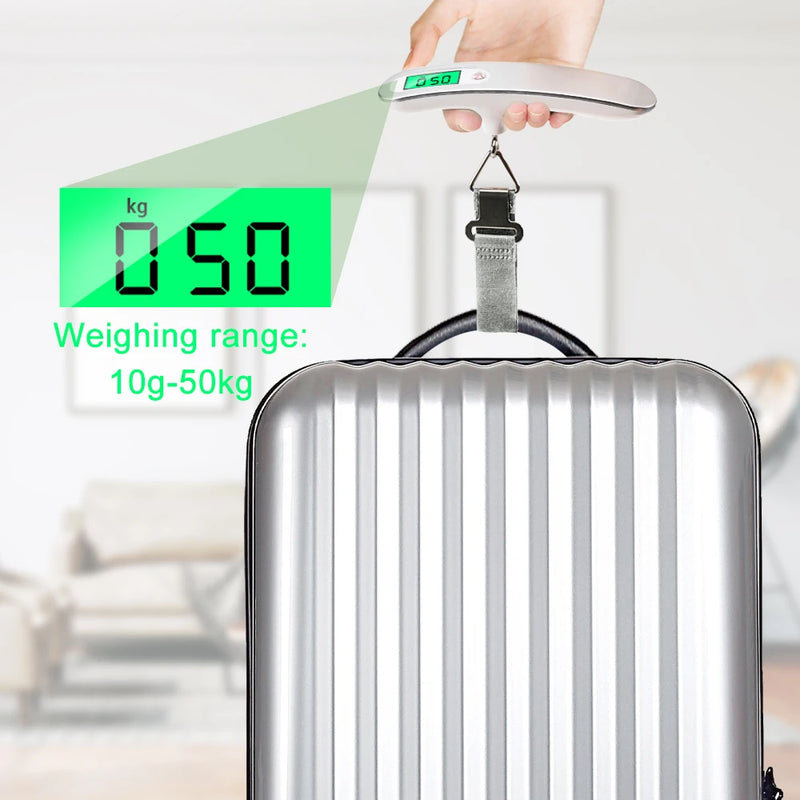 Digital Luggage Scale - 50kg Capacity