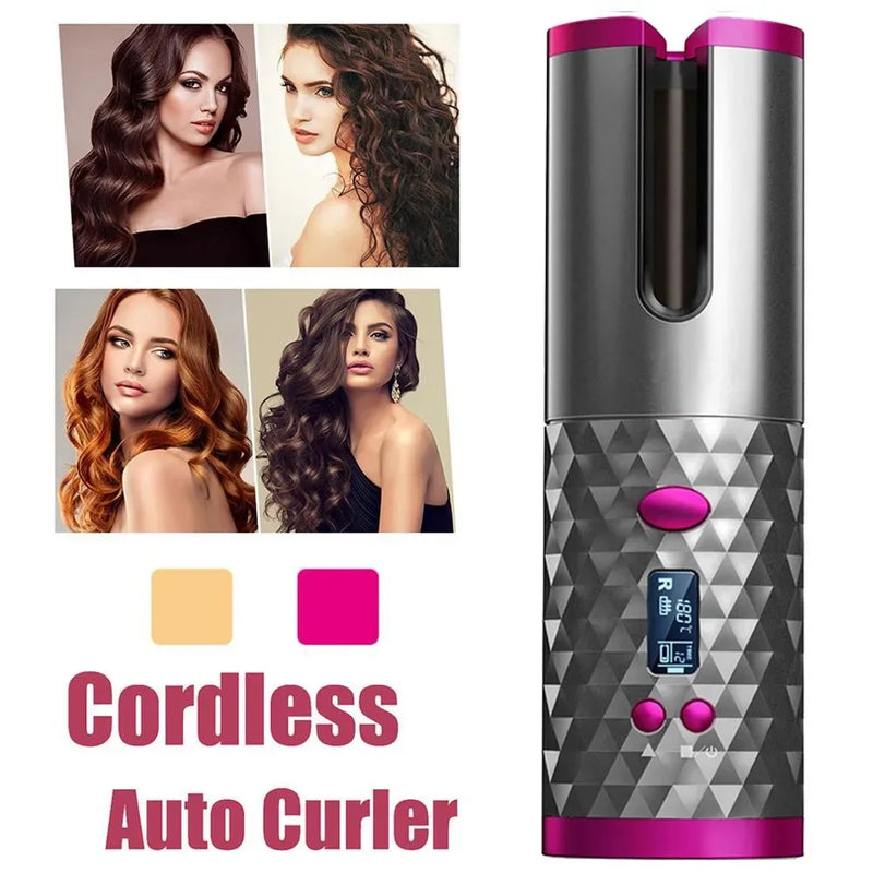 Wireless Auto Hair Curler – Quick, Silky Curls