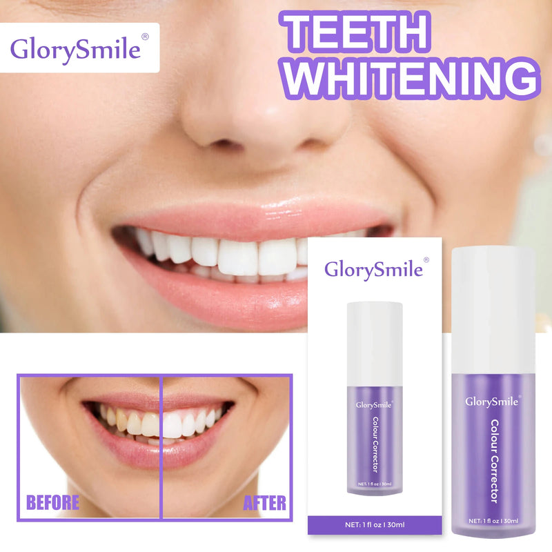 GlorySmile Whitening Toothpaste – Removes Plaque & Stains