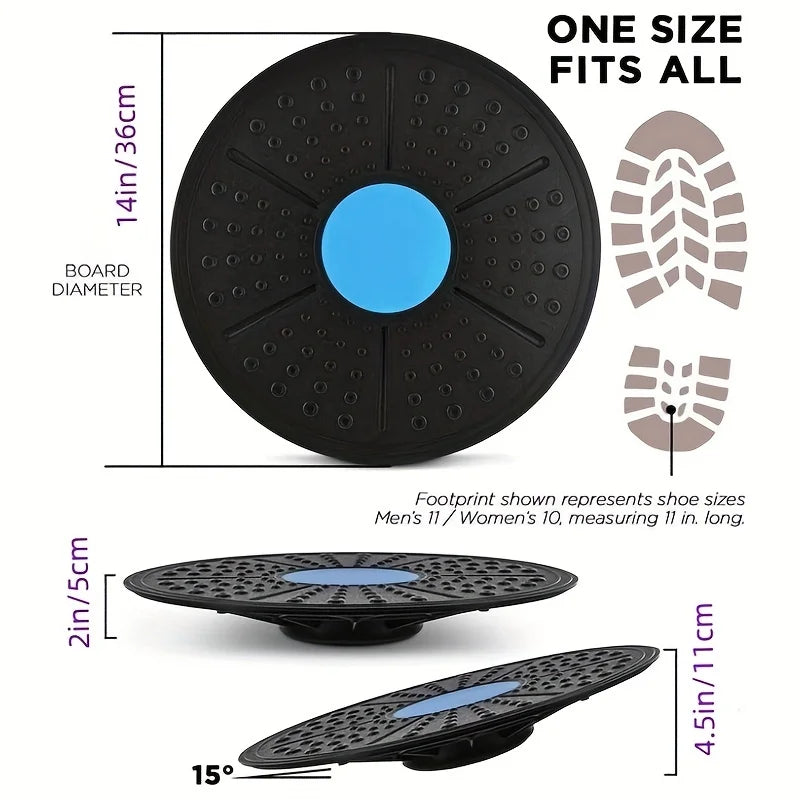 Yoga Balance Board for Fitness & Sensory Training