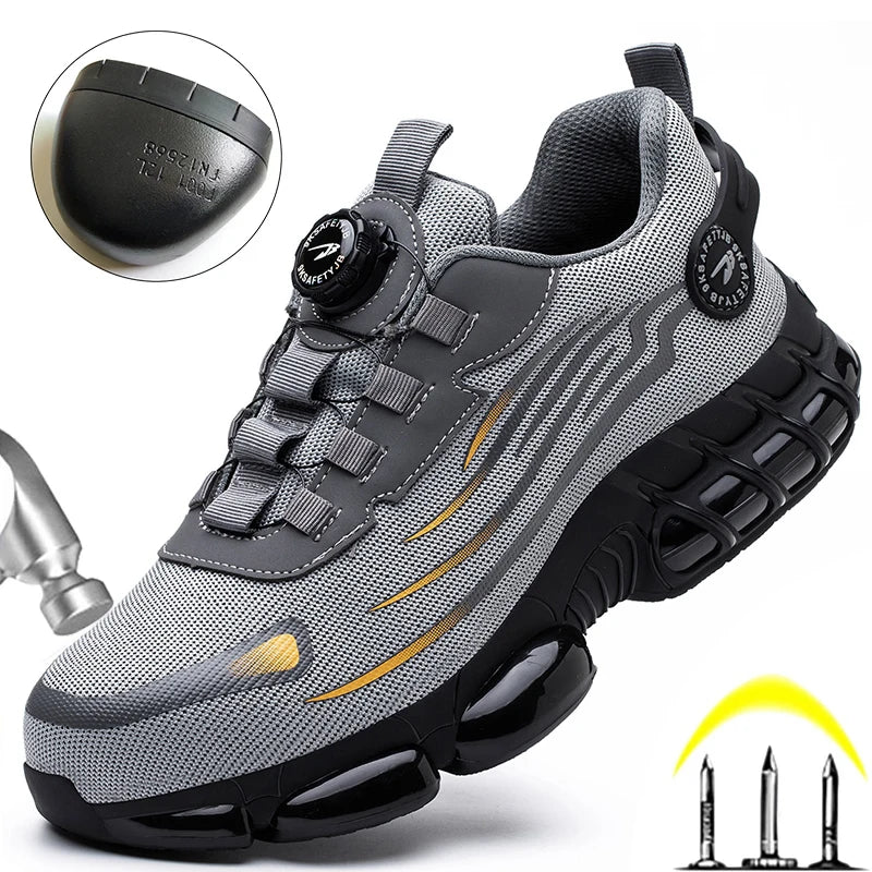 Indestructible Work Sneakers – Puncture-Proof & Steel Toe Protection