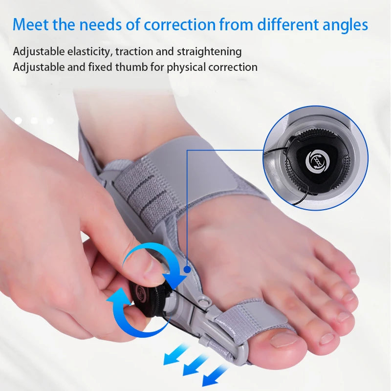 Adjustable Bunion Corrector & Toe Separator – Unisex Hallux Valgus Brace