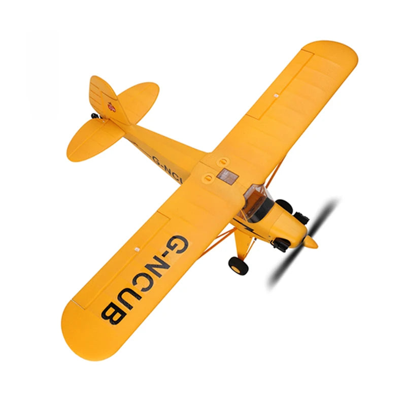 Wltoys A160 J3 RC Plane – Avião de controle remoto com motor sem escova 2.4G, pronto para voar