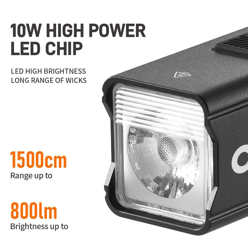 Rechargeable 1000LM Bike Light – Waterproof LED Headlamp