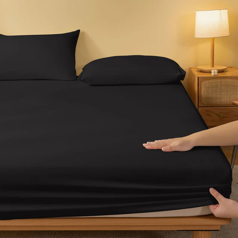 Matte Solid Bed Sheet