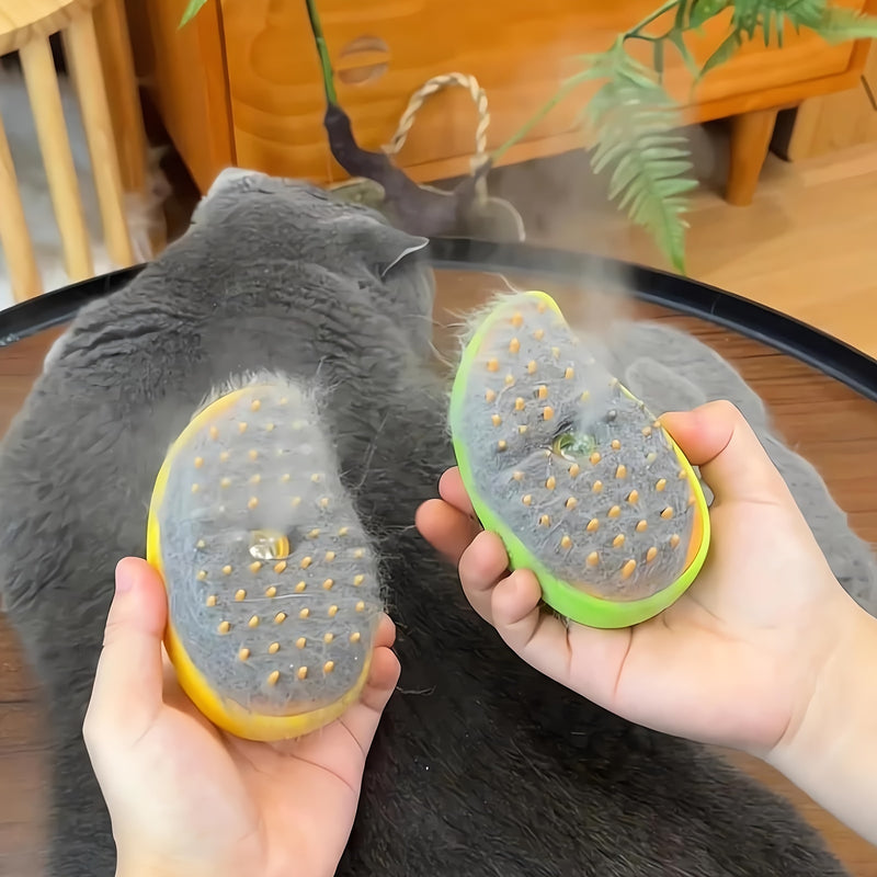 Self-Cleaning Cat Steam Brush