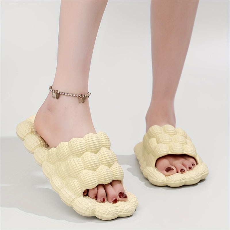 Comfort Bubble Slides – Open Toe