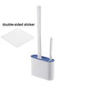 Silicone Toilet Brush & Holder - Wall Mounted