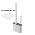 Silicone Toilet Brush & Holder - Wall Mounted