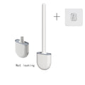 Silicone Toilet Brush & Holder - Wall Mounted